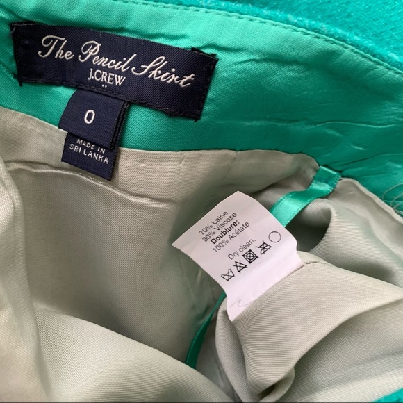 J. Crew Factory Pencil Skirt in Double Serge Wool - Picture 8 of 8